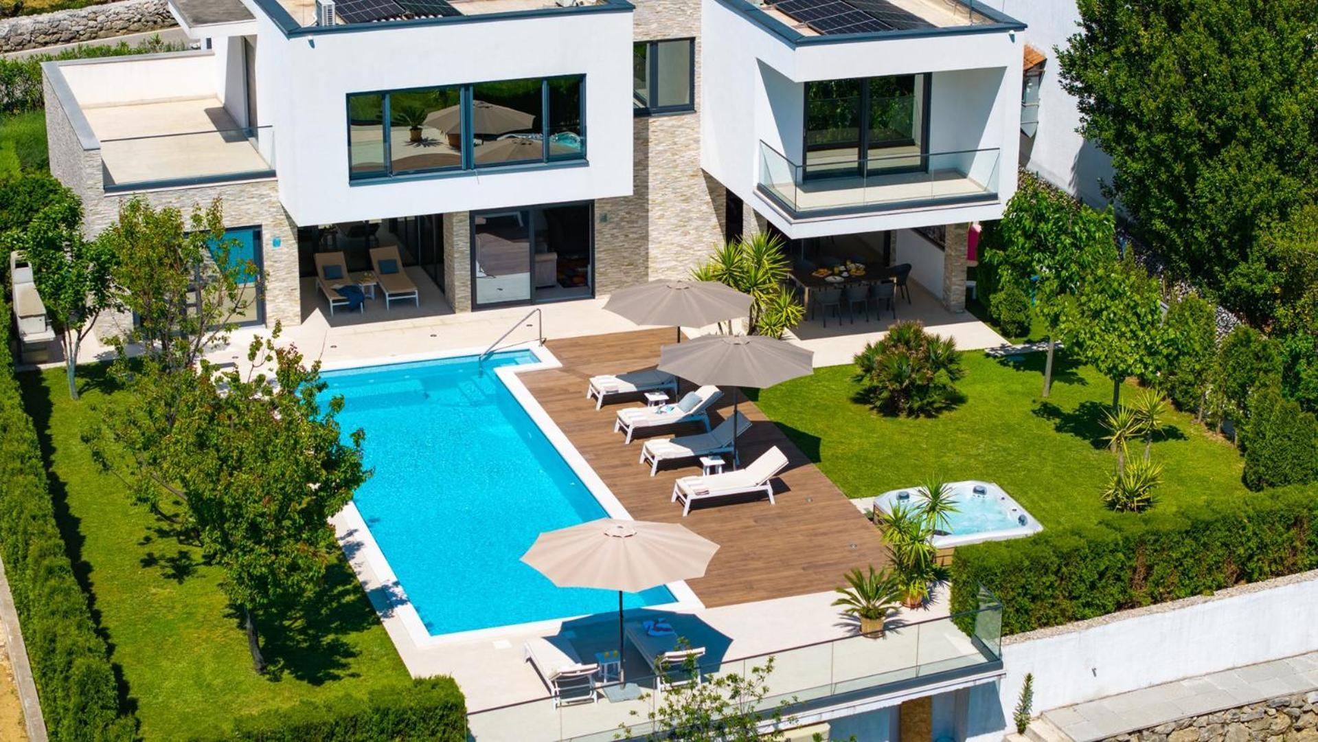 Villa Agava With Heated Pool, Jacuzzi, Sauna, Gym, 4 En-Suite Bedrooms Gata Екстер'єр фото
